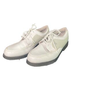 Footjoy 7.5 women’s Greenjoy white golf shoes